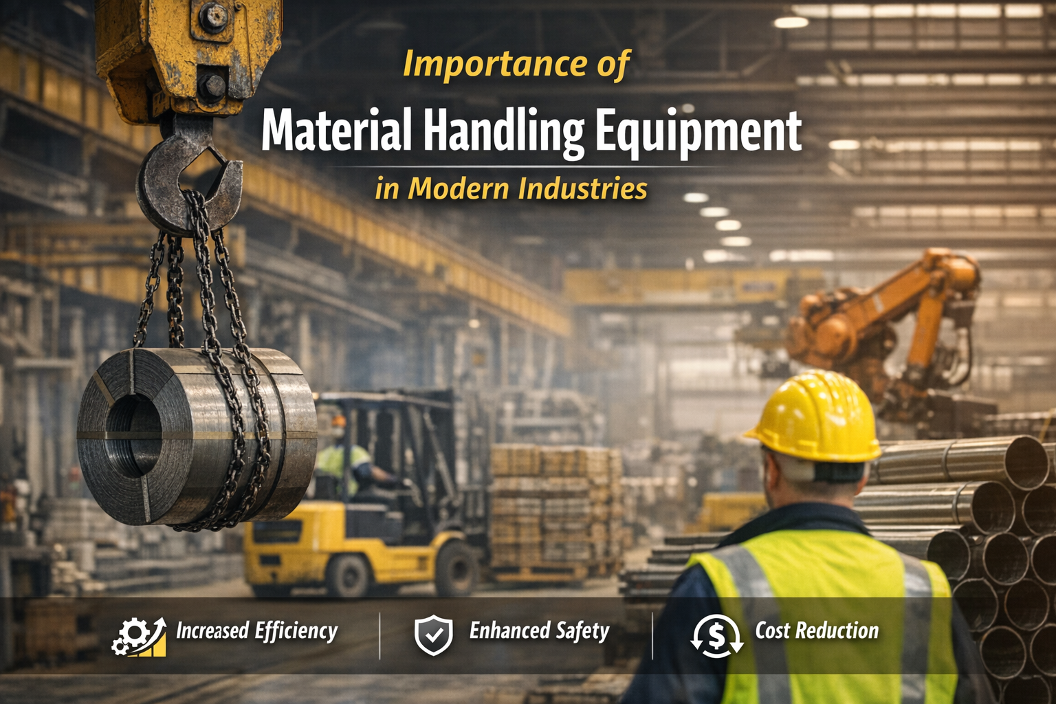 Importance of Material Handling Equipment in Modern Industries